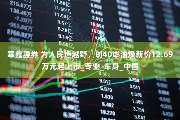 華鑫證券 为人民造越野，BJ40燃油焕新价12.69万元起上市_专业_车身_中国